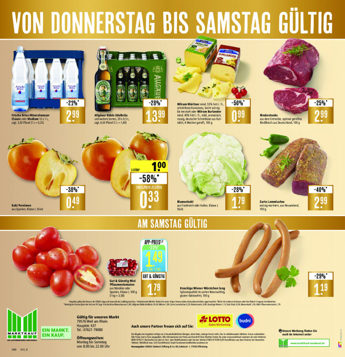 Marktkauf Angebote ab 24.11.25 bis 29.11.25