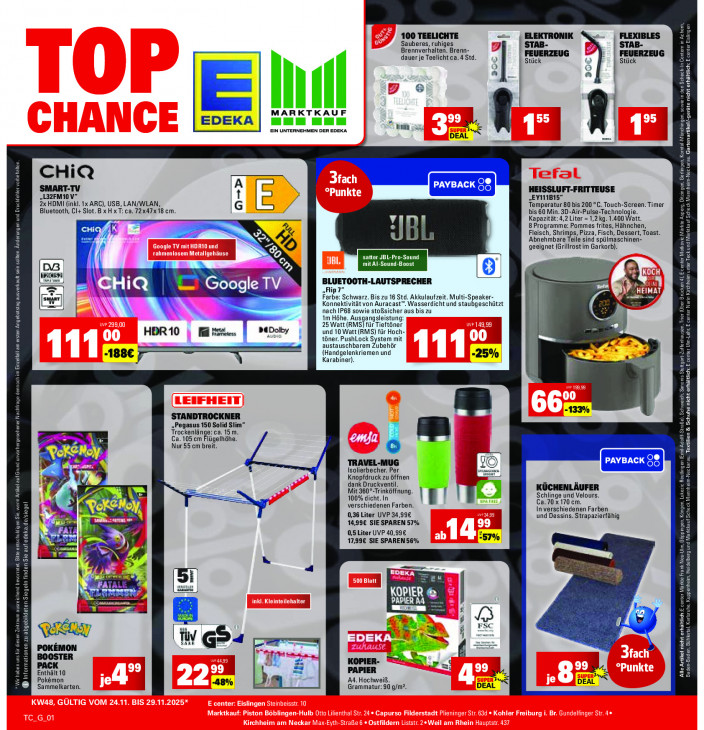 Marktkauf Angebote ab 24.11.25 bis 29.11.25
