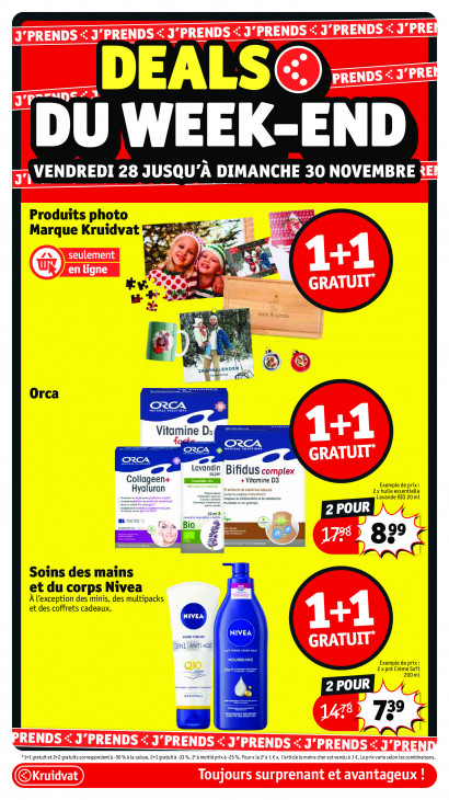 Kruidvat Dépliant 25.11.2025