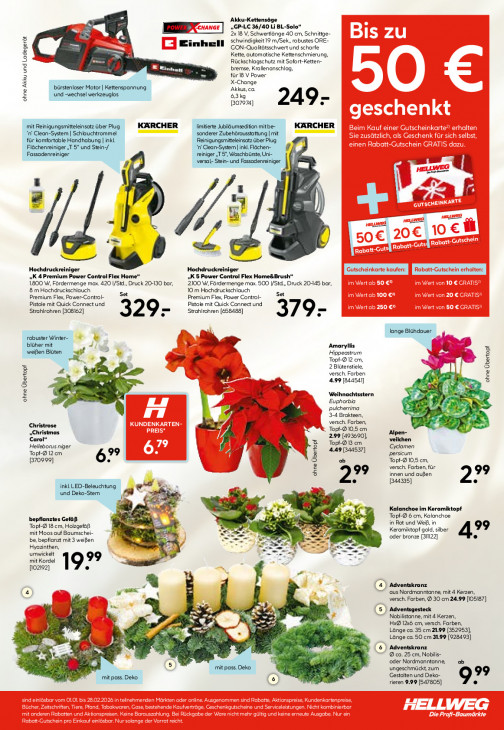 Hellweg Baumarkt Angebote ab 24.11.25 bis 29.11.25