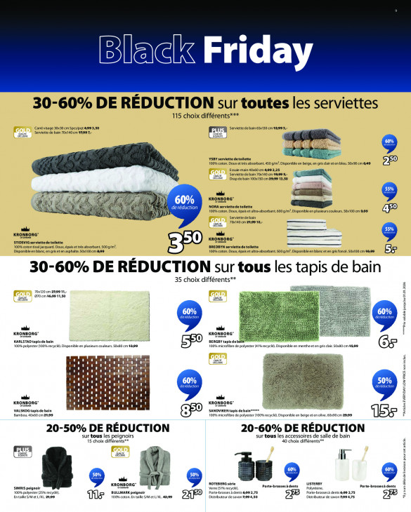 Jysk Dépliant 24.11.2025