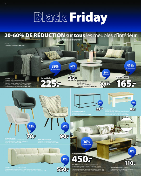 Jysk Dépliant 24.11.2025