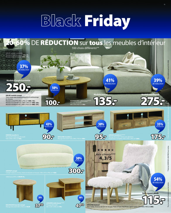 Jysk Dépliant 24.11.2025