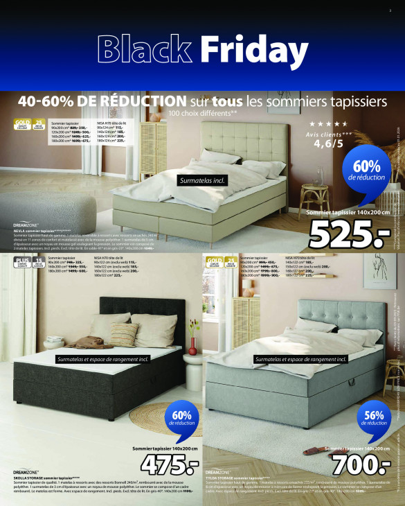 Jysk Dépliant 24.11.2025