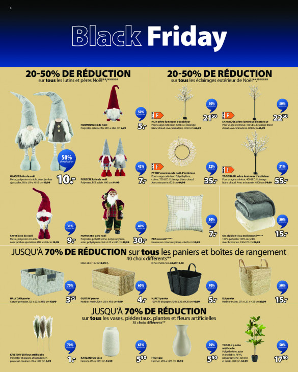 Jysk Dépliant 24.11.2025