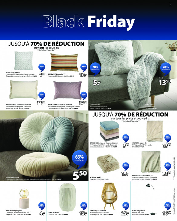 Jysk Dépliant 24.11.2025