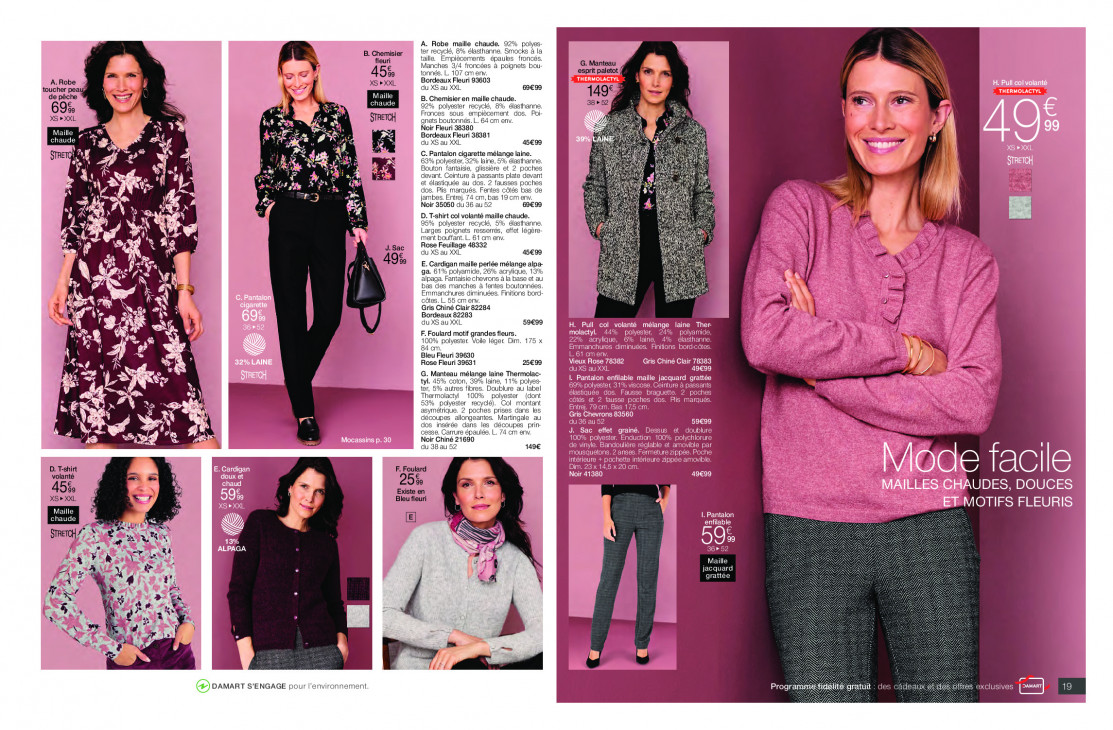 Damart Dépliant 01.11.2025