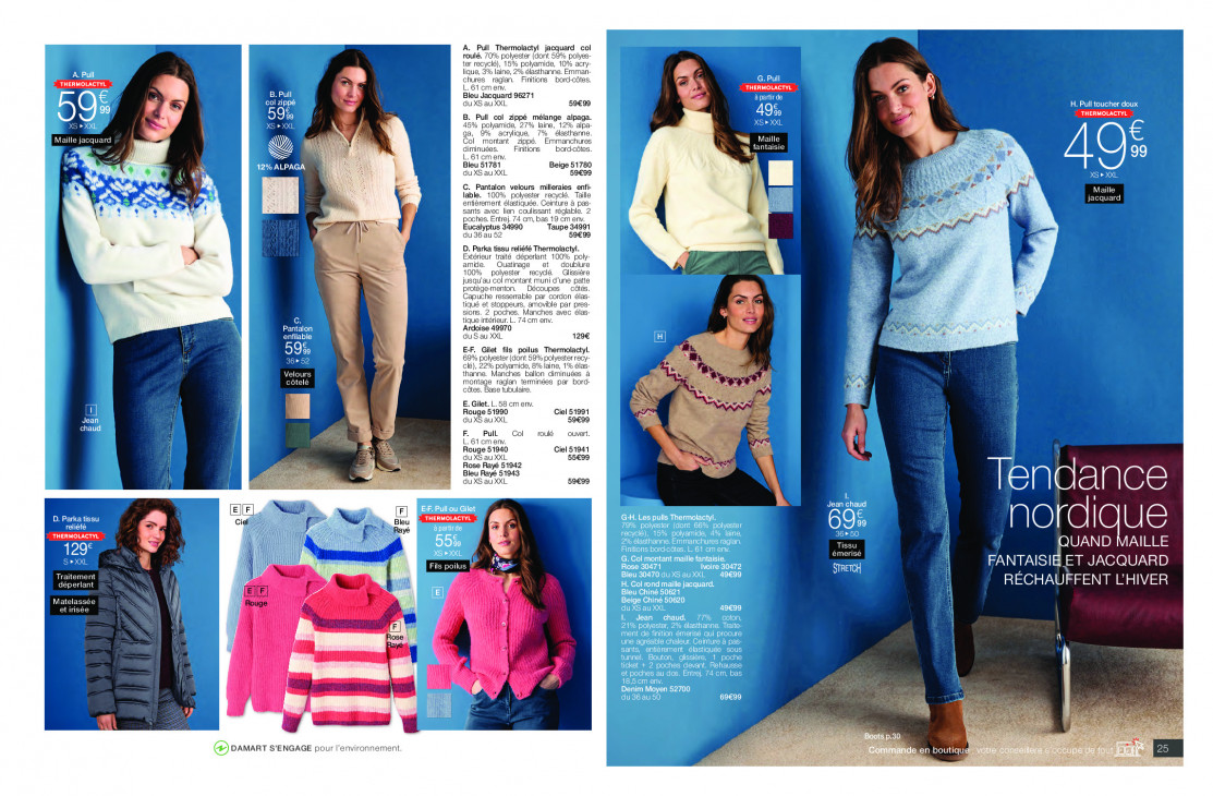 Damart Dépliant 01.11.2025