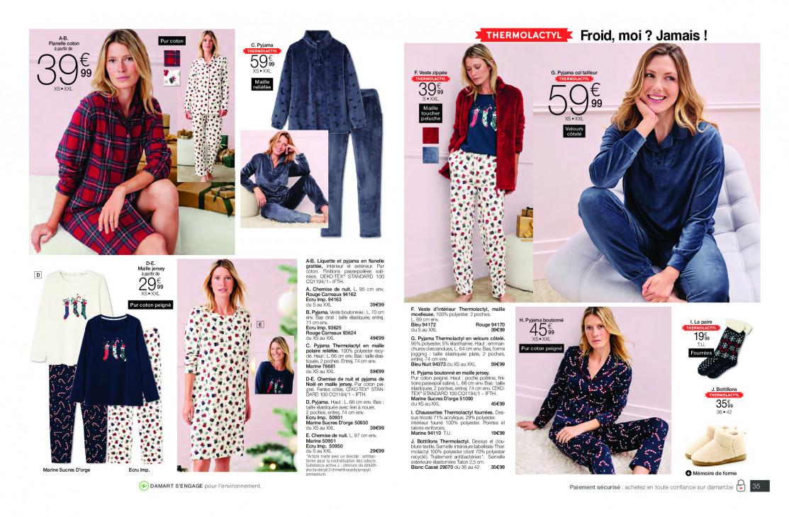 Damart Dépliant 01.11.2025