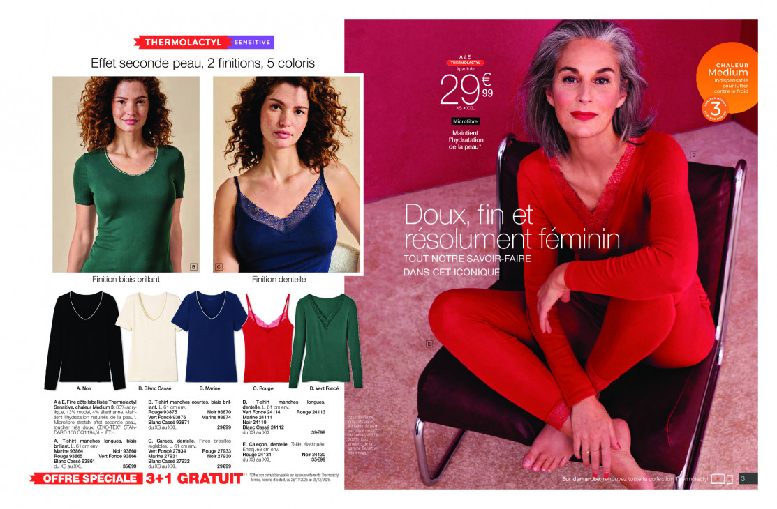 Damart Dépliant 01.11.2025