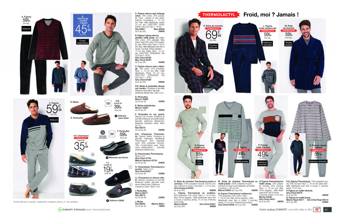 Damart Dépliant 01.11.2025