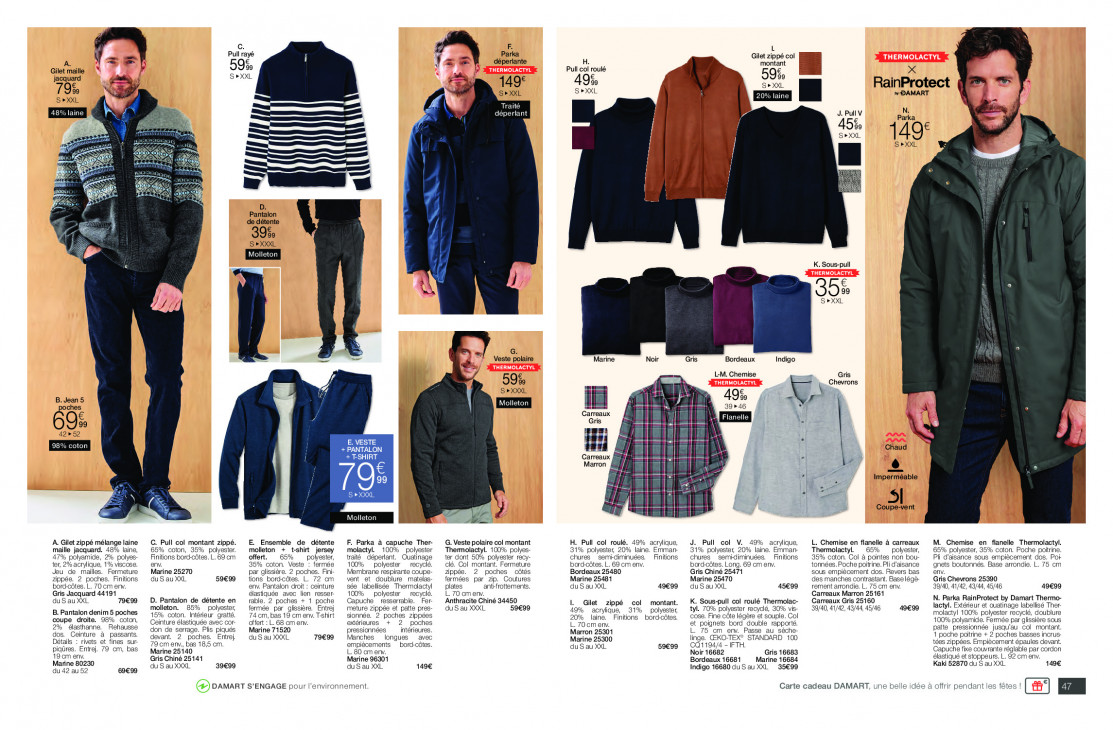 Damart Dépliant 01.11.2025