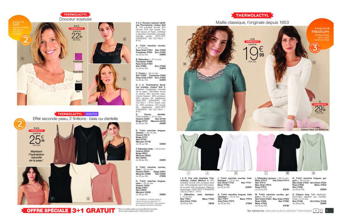 Damart Dépliant 01.11.2025