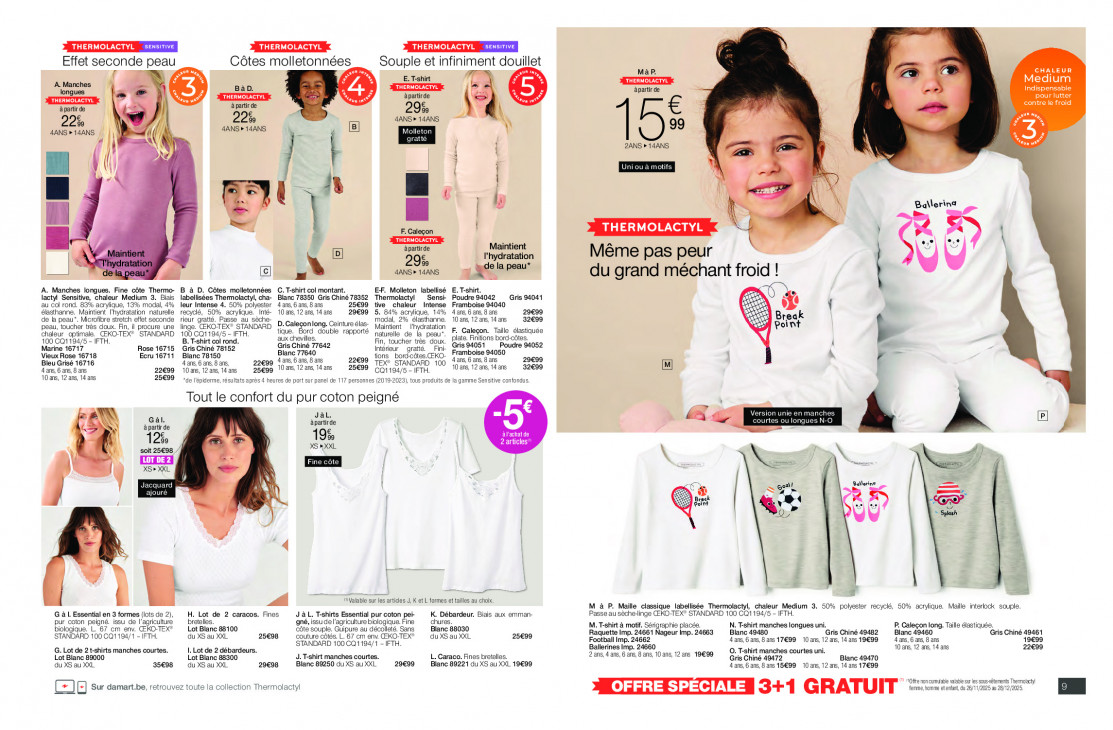 Damart Dépliant 01.11.2025