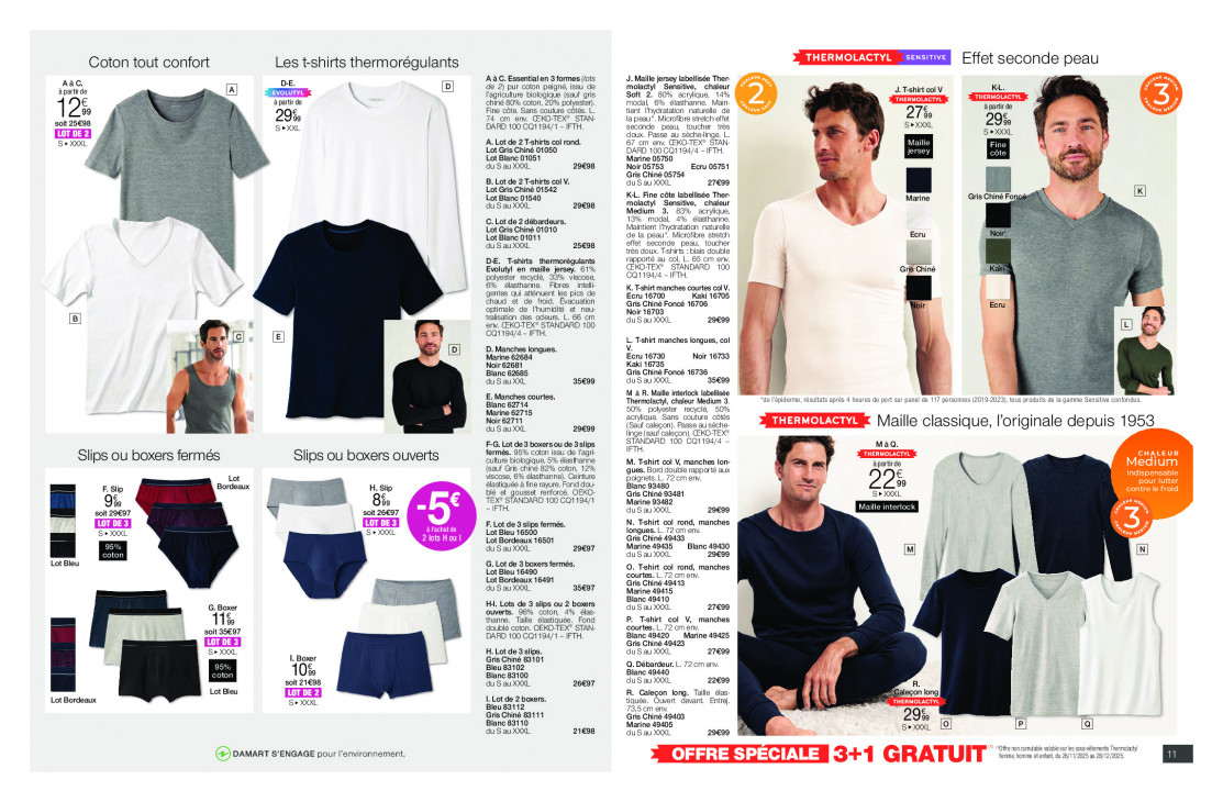 Damart Dépliant 01.11.2025