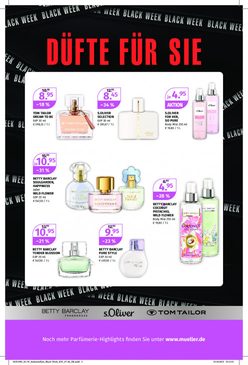 Müller Angebote ab 17.11.25 bis 29.11.25