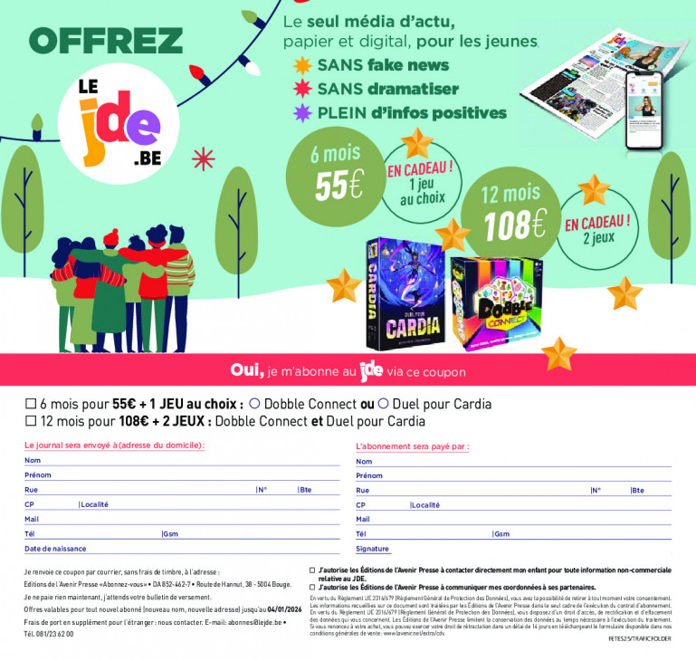 Trafic Dépliant 26.11.2025