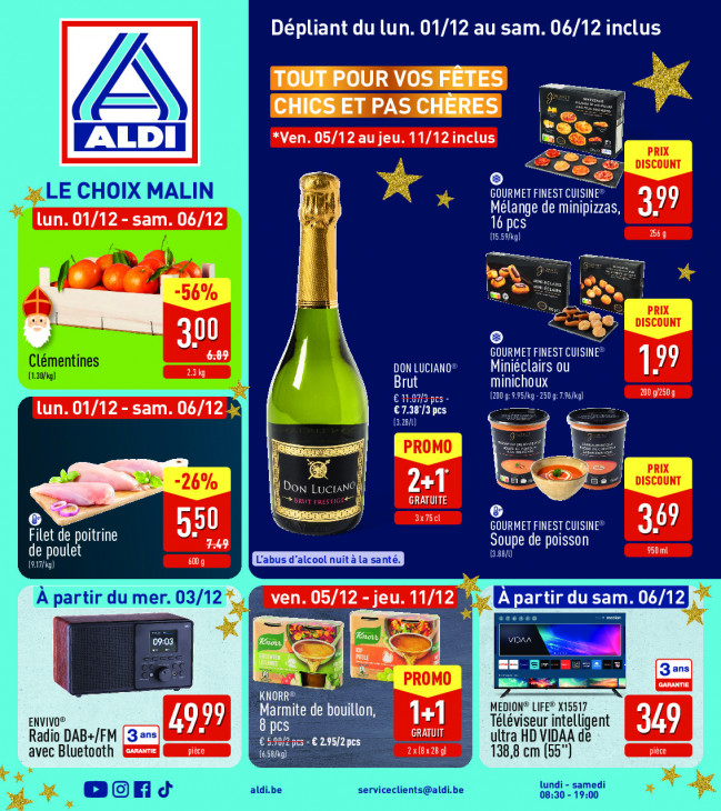 Aldi Dépliant 01.12.2025