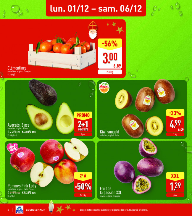 Aldi Dépliant 01.12.2025