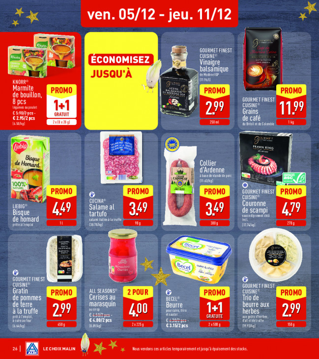 Aldi Dépliant 01.12.2025