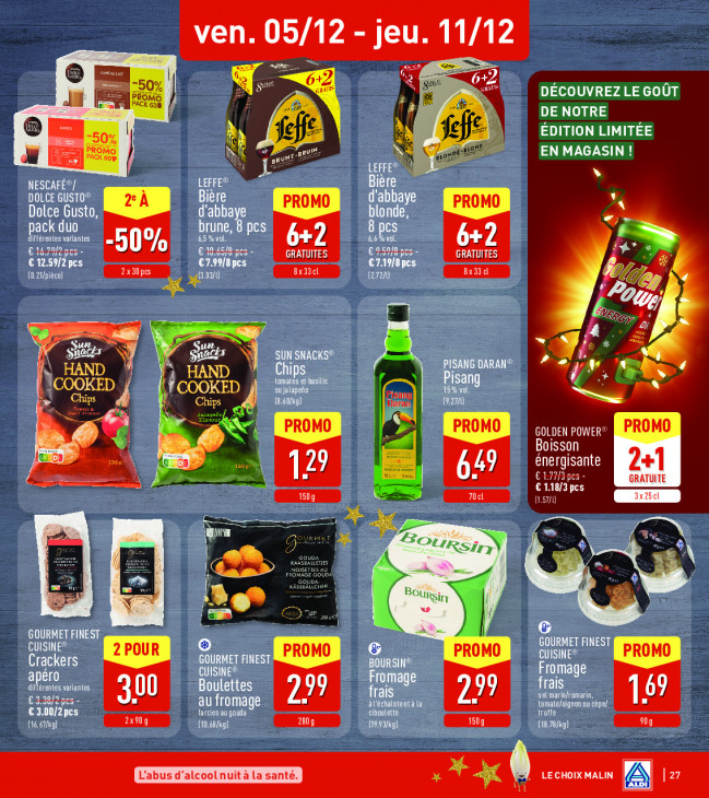Aldi Dépliant 01.12.2025