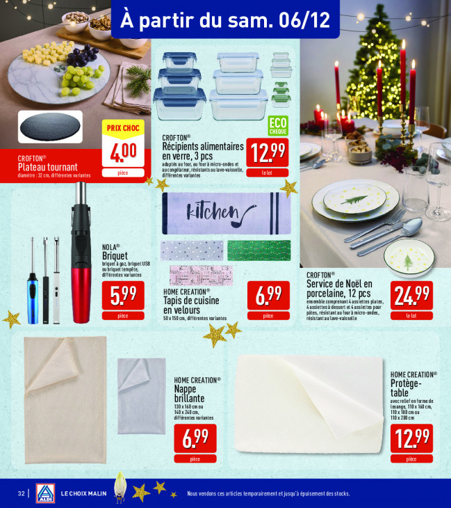 Aldi Dépliant 01.12.2025