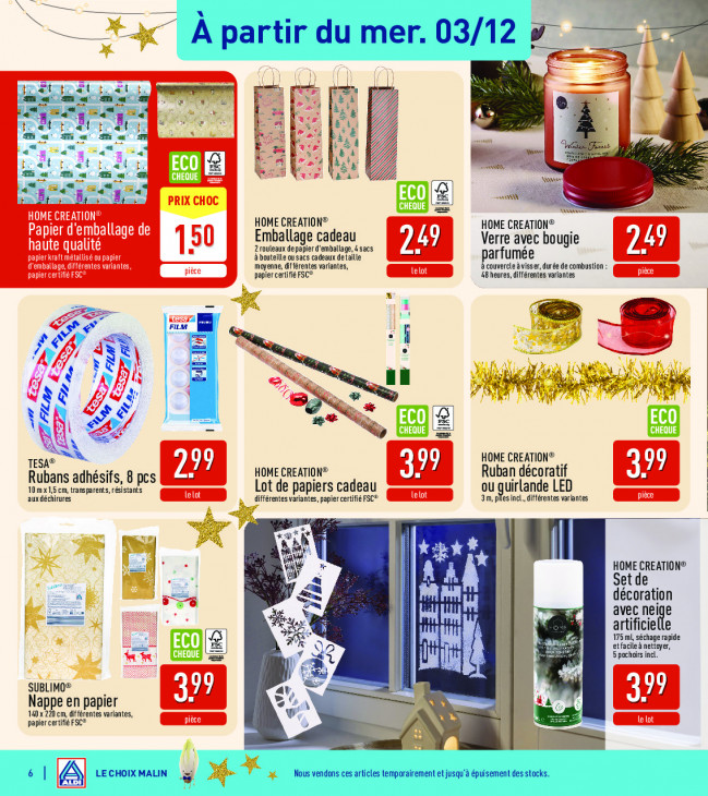 Aldi Dépliant 01.12.2025