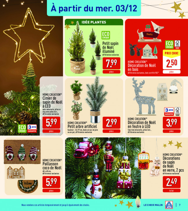 Aldi Dépliant 01.12.2025