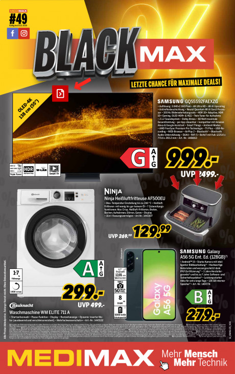 MEDIMAX Angebote ab 28.11.25 bis 05.12.25