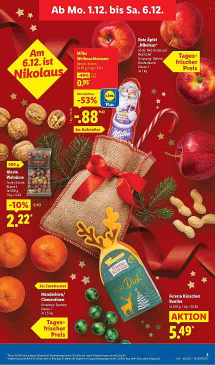 Lidl Angebote ab 01.12.25 bis 06.12.25