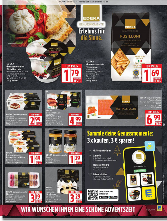 Edeka Angebote ab 01.12.25 bis 06.12.25