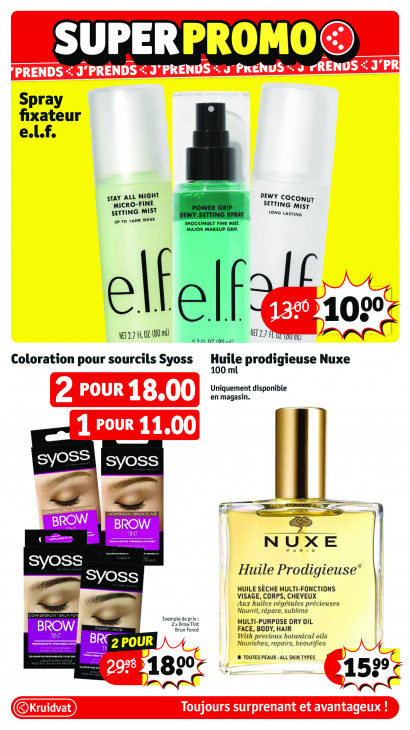 Kruidvat Dépliant 02.12.2025