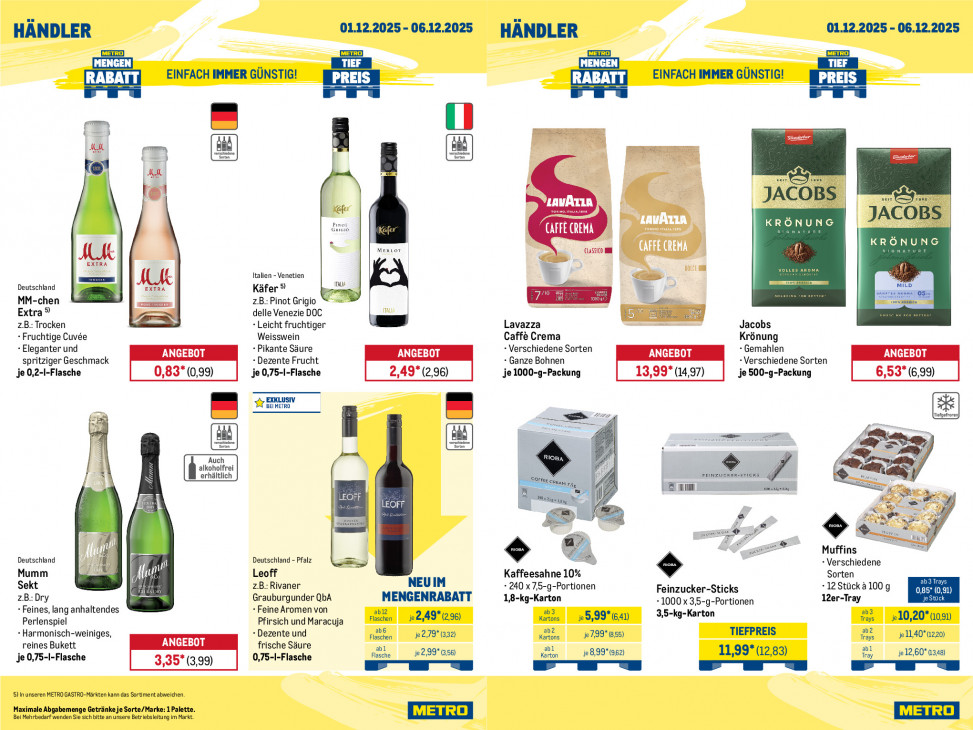 Metro Angebote ab 01.12.25 bis 06.12.25