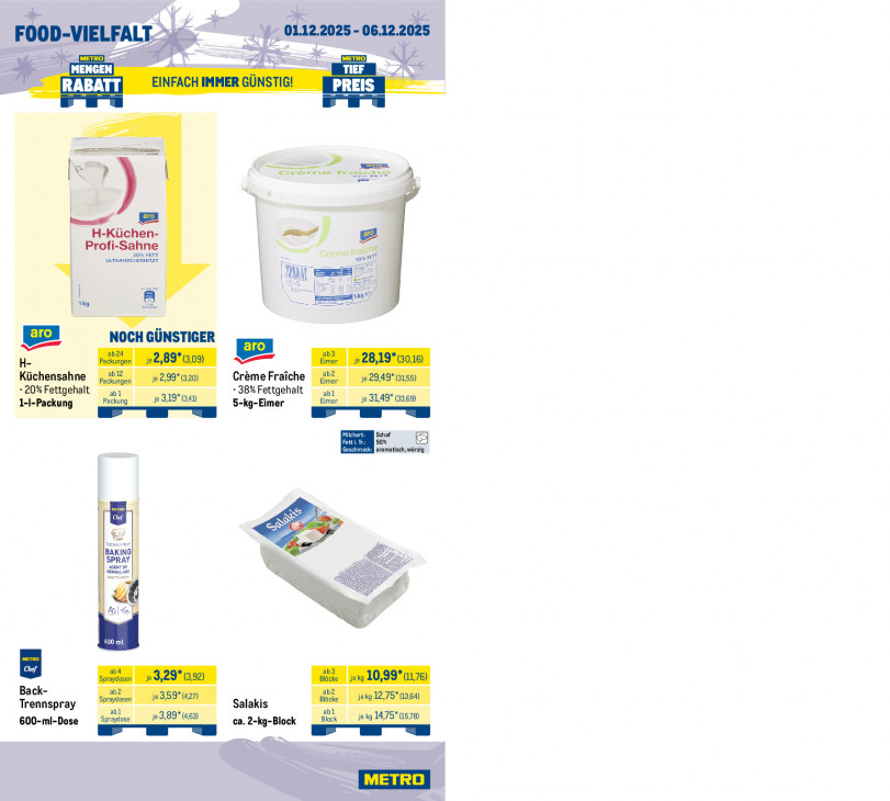 Metro Angebote ab 01.12.25 bis 06.12.25