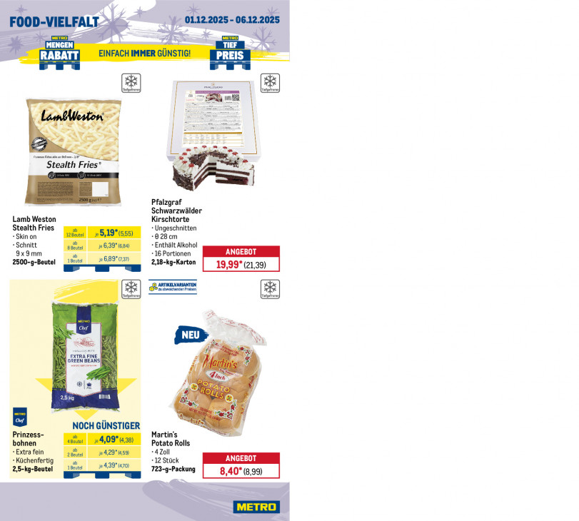 Metro Angebote ab 01.12.25 bis 06.12.25