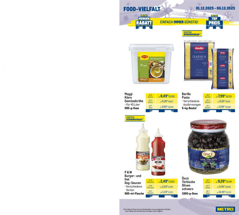 Metro Angebote ab 01.12.25 bis 06.12.25