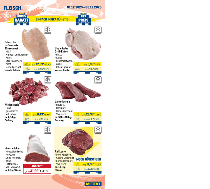 Metro Angebote ab 01.12.25 bis 06.12.25