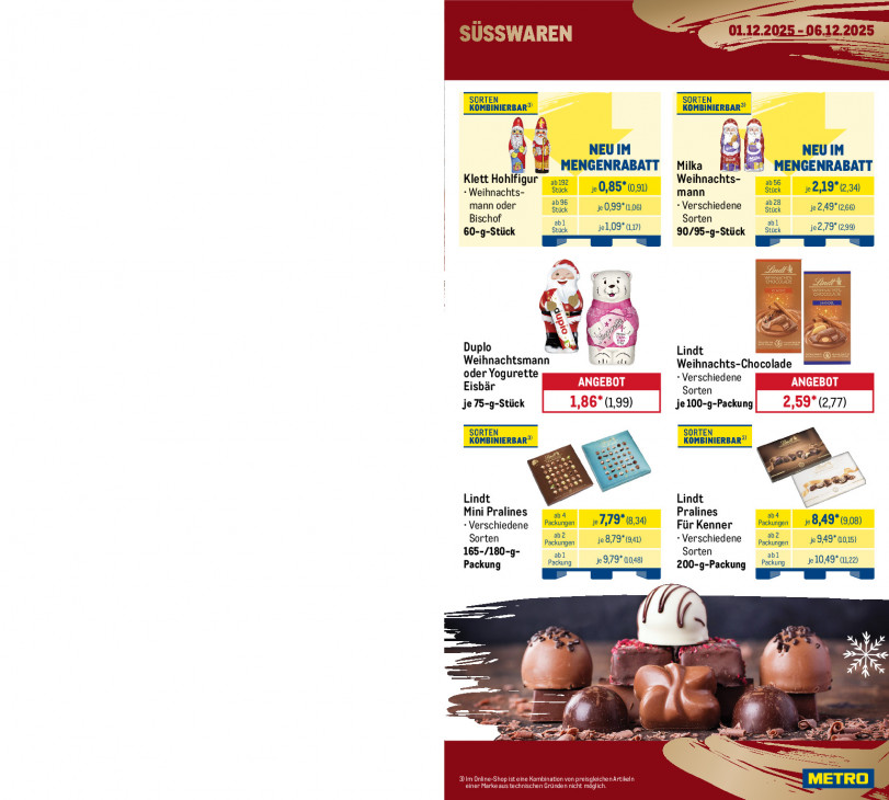 Metro Angebote ab 01.12.25 bis 06.12.25