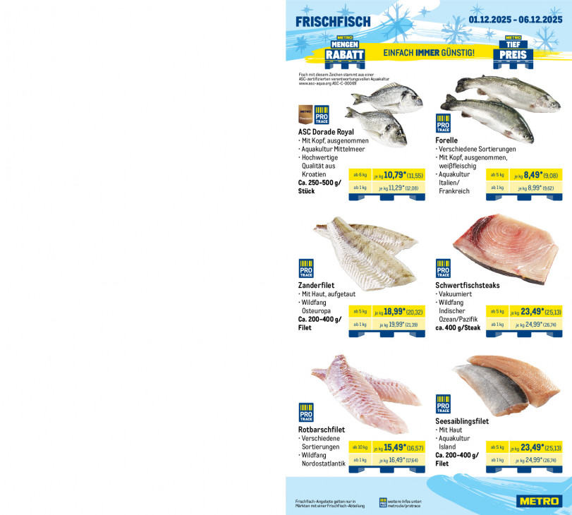 Metro Angebote ab 01.12.25 bis 06.12.25