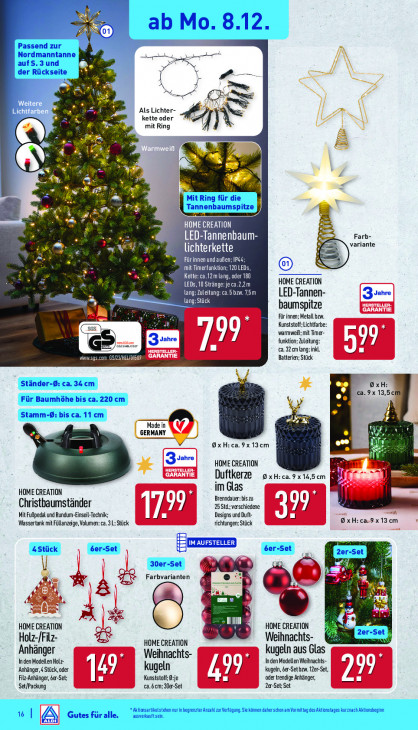 Aldi Nord Angebote ab 08.12.25 bis 13.12.25
