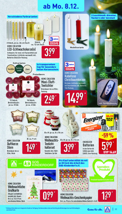 Aldi Nord Angebote ab 08.12.25 bis 13.12.25