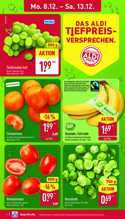Aldi Nord Angebote ab 08.12.25 bis 13.12.25