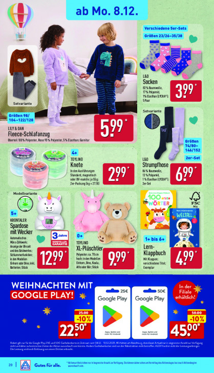 Aldi Nord Angebote ab 08.12.25 bis 13.12.25