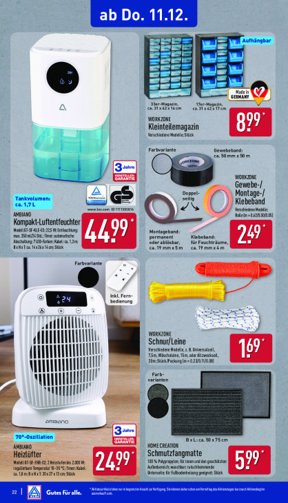 Aldi Nord Angebote ab 08.12.25 bis 13.12.25