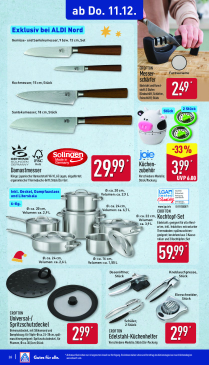 Aldi Nord Angebote ab 08.12.25 bis 13.12.25