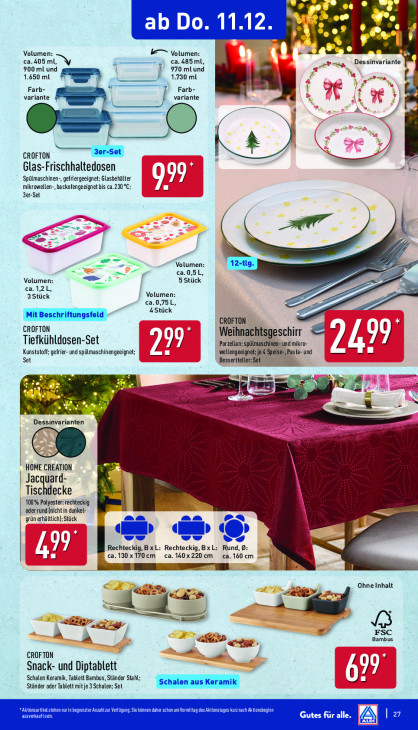 Aldi Nord Angebote ab 08.12.25 bis 13.12.25