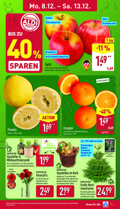 Aldi Nord Angebote ab 08.12.25 bis 13.12.25