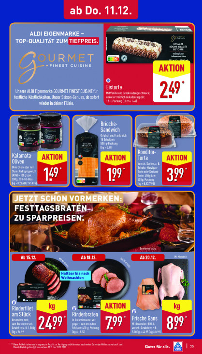 Aldi Nord Angebote ab 08.12.25 bis 13.12.25
