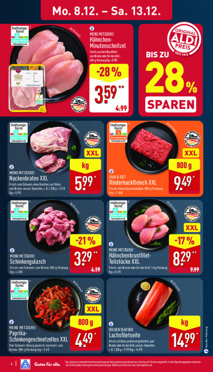 Aldi Nord Angebote ab 08.12.25 bis 13.12.25