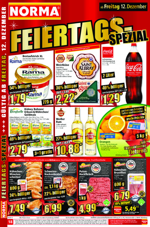 Norma Angebote ab 08.12.25 bis 13.12.25